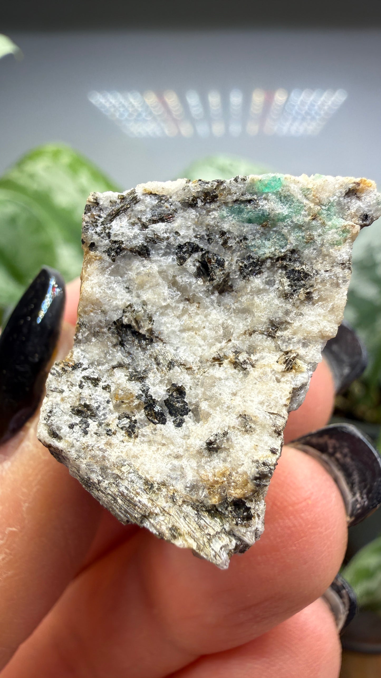 Emerald with Tourmaline- Brazil