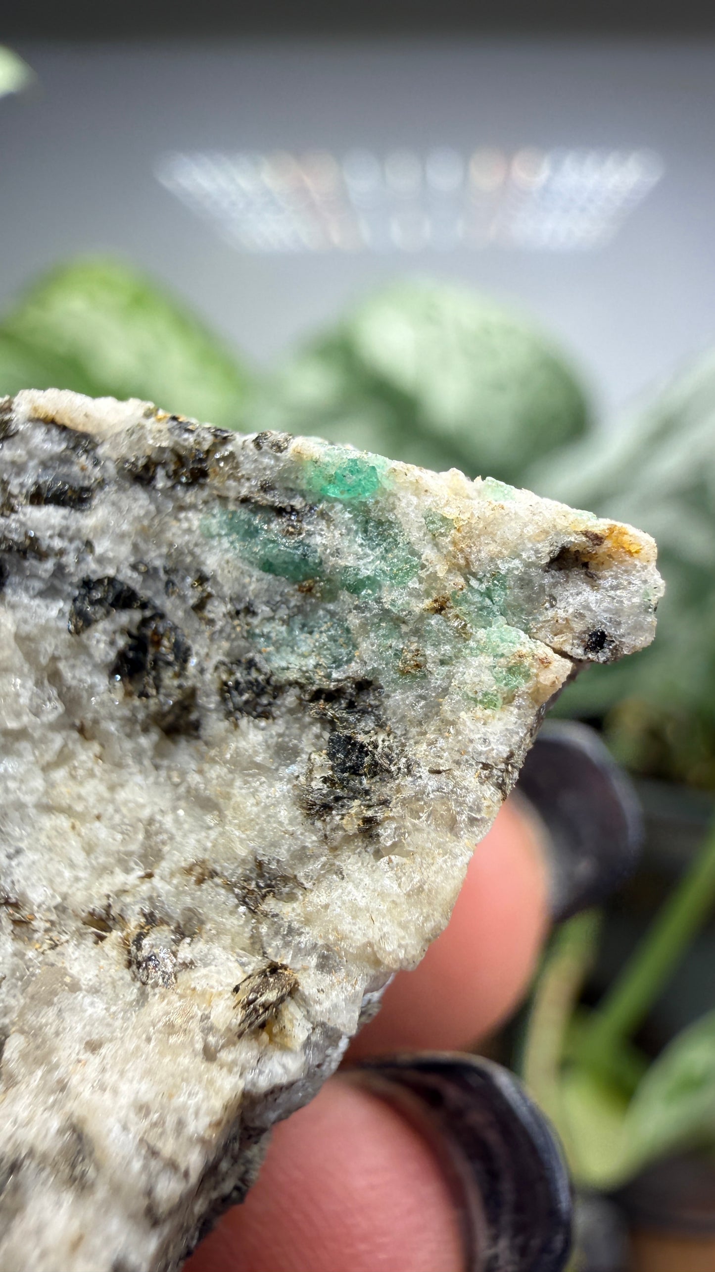 Emerald with Tourmaline- Brazil