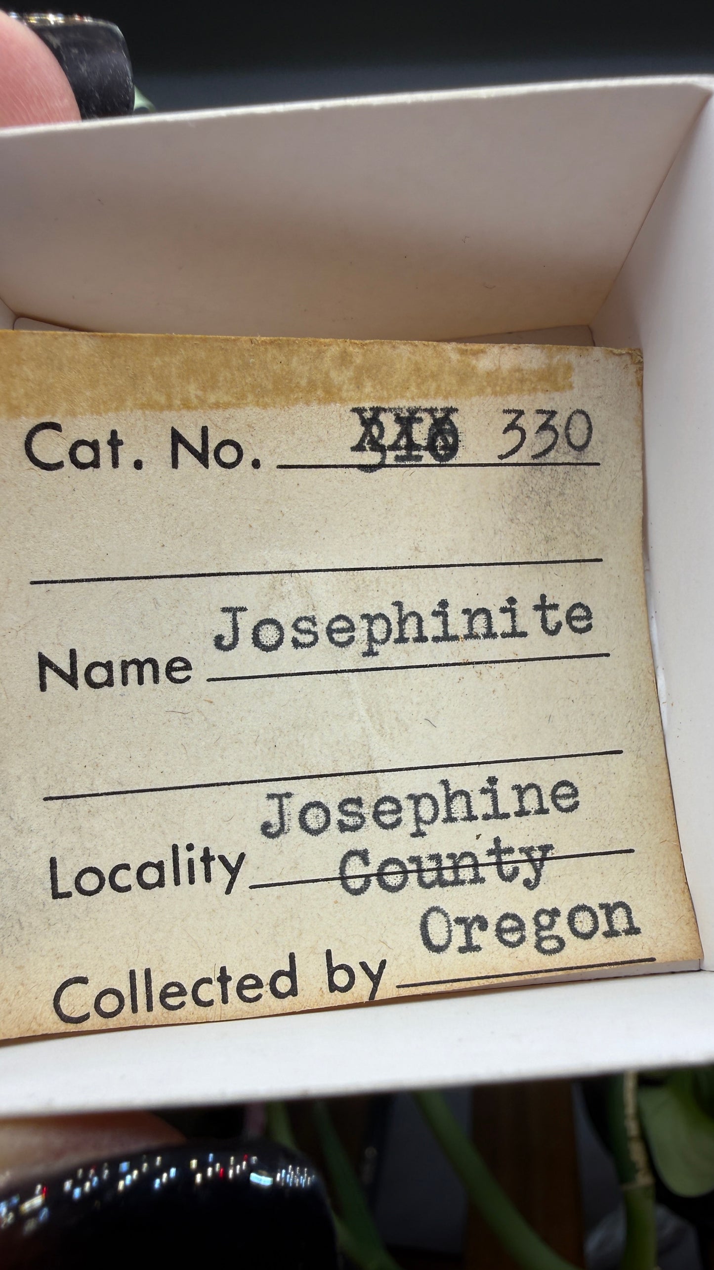 Josephinite- Josephine County, Oregon