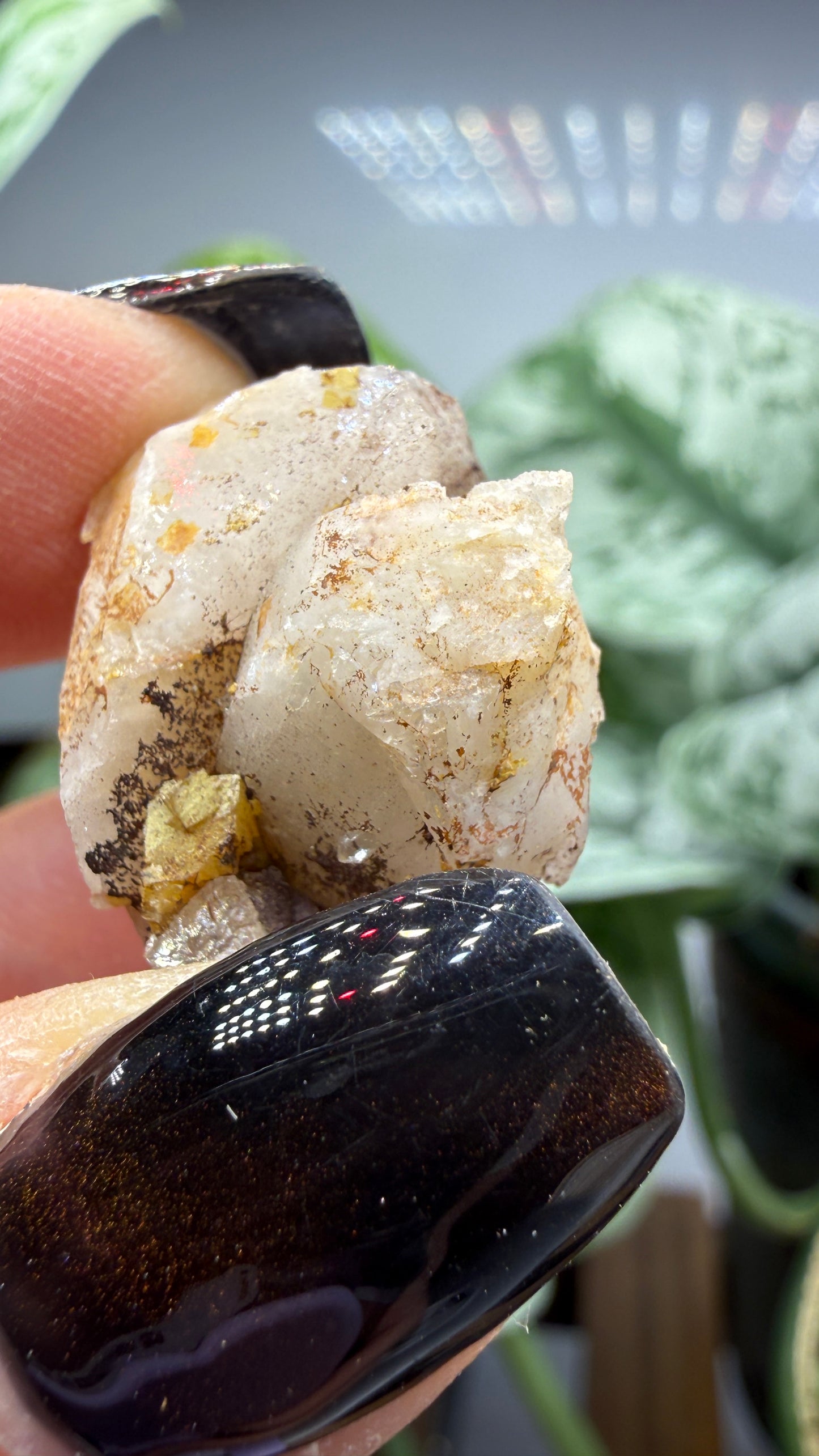 Calcite, Ankerite (Historic: Codazzite)- Muzo, Colombia