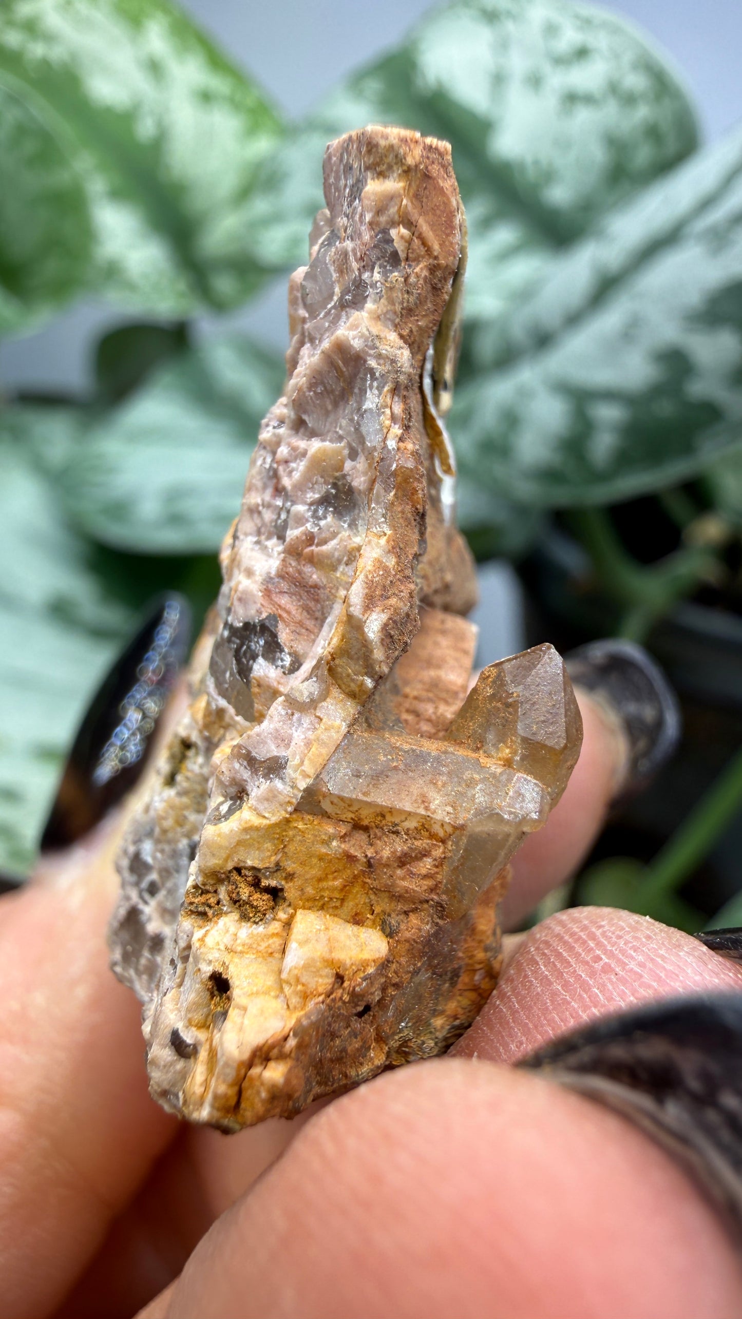 Quartz with Feldspar- Lugert, Oklahoma