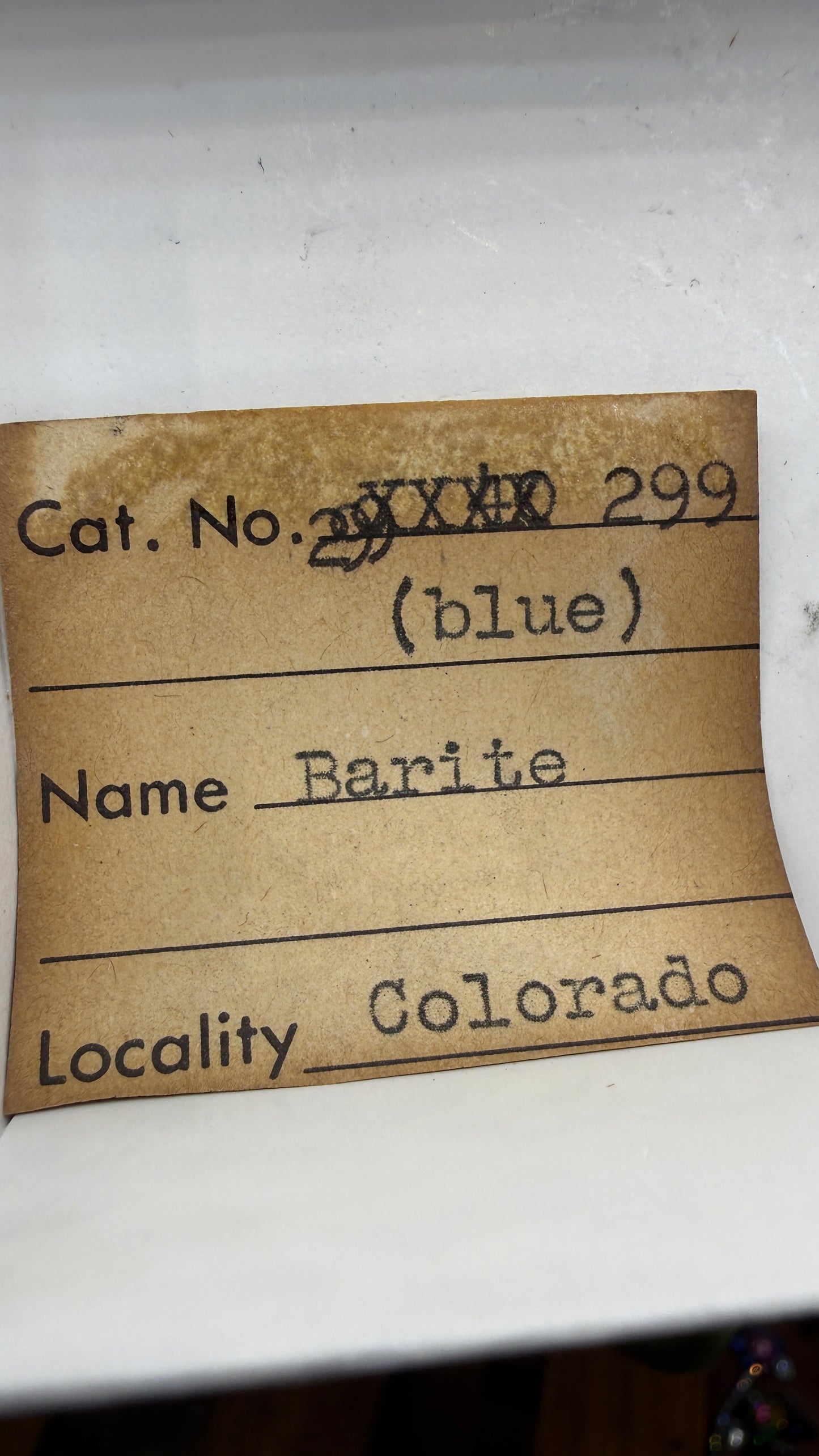 Barite- Colorado