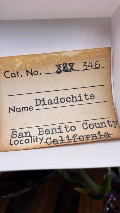 Diadochite- San Benito County, California
