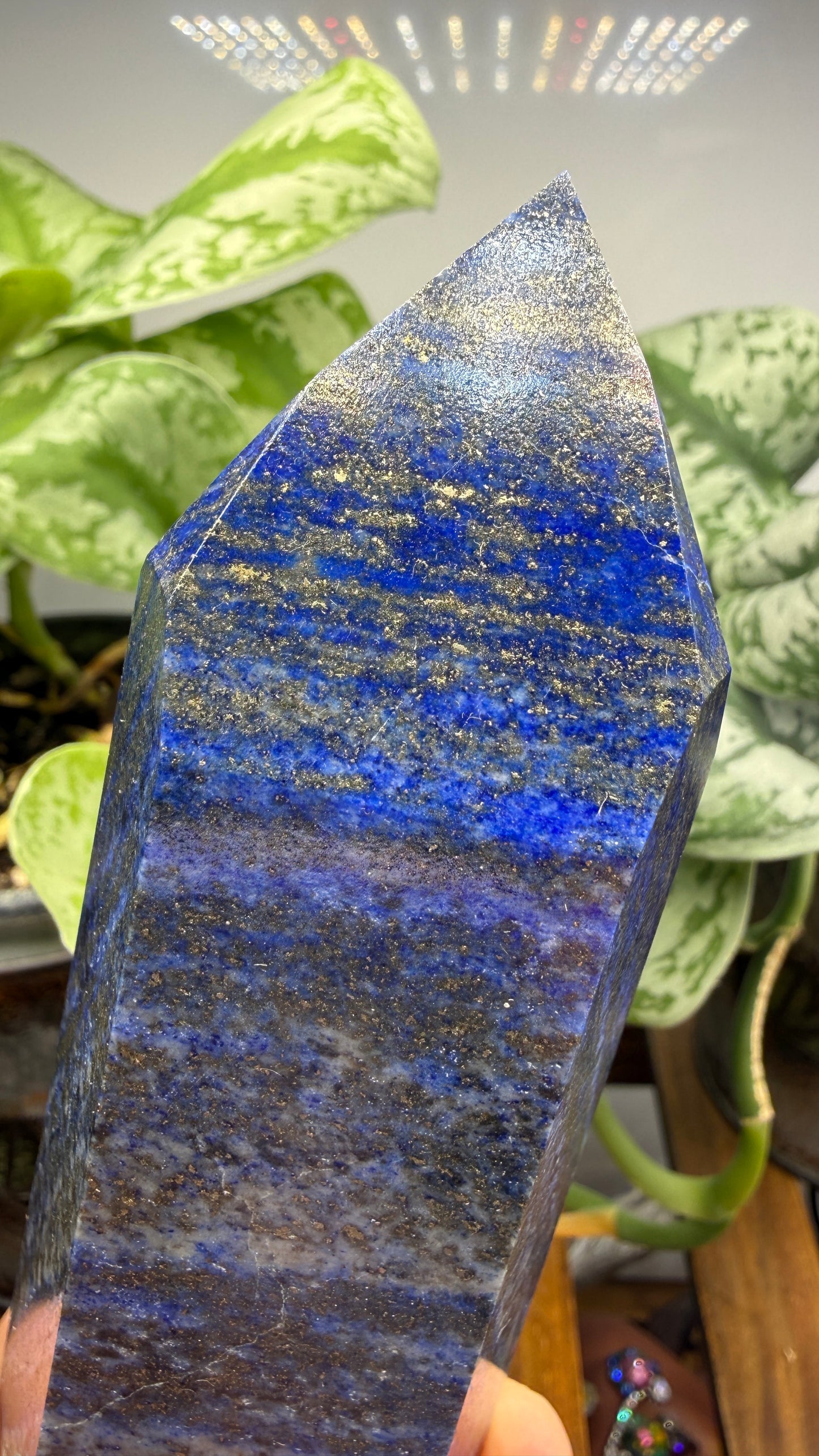 Lapis Lazuli Tower (Isis Cut)- 5.25 inches