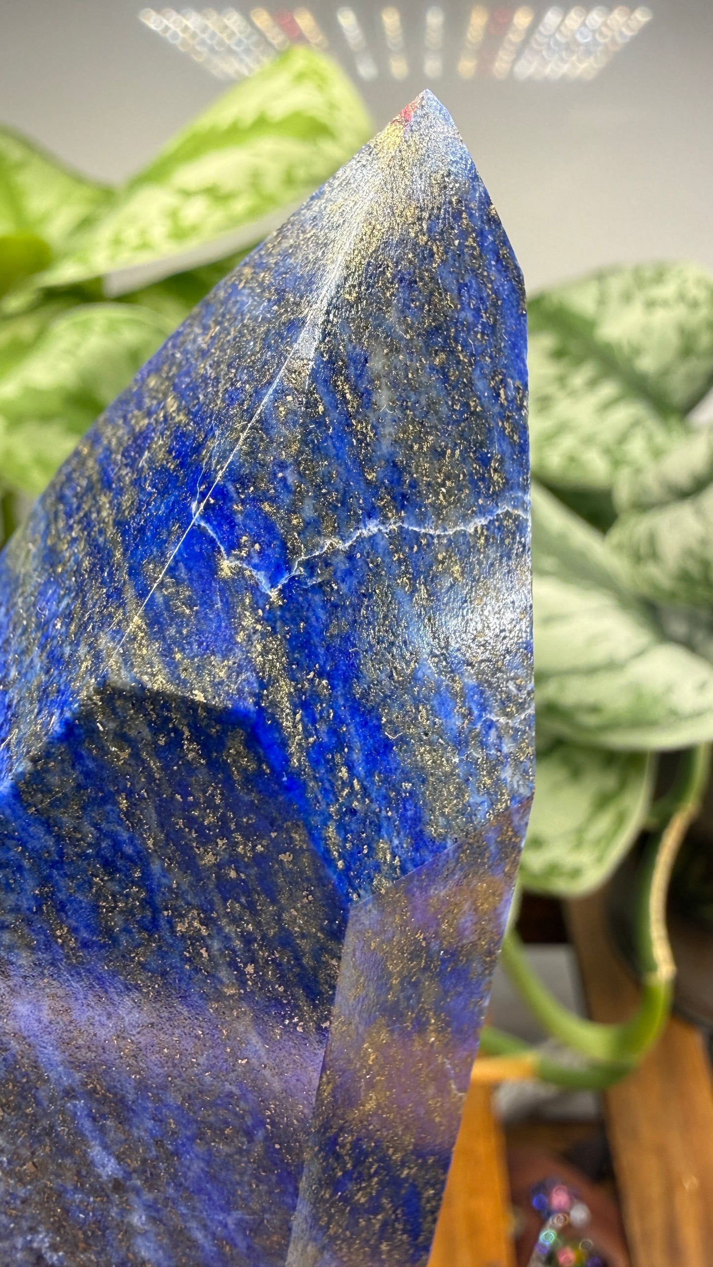 Lapis Lazuli Tower (Isis Cut)- 5.25 inches