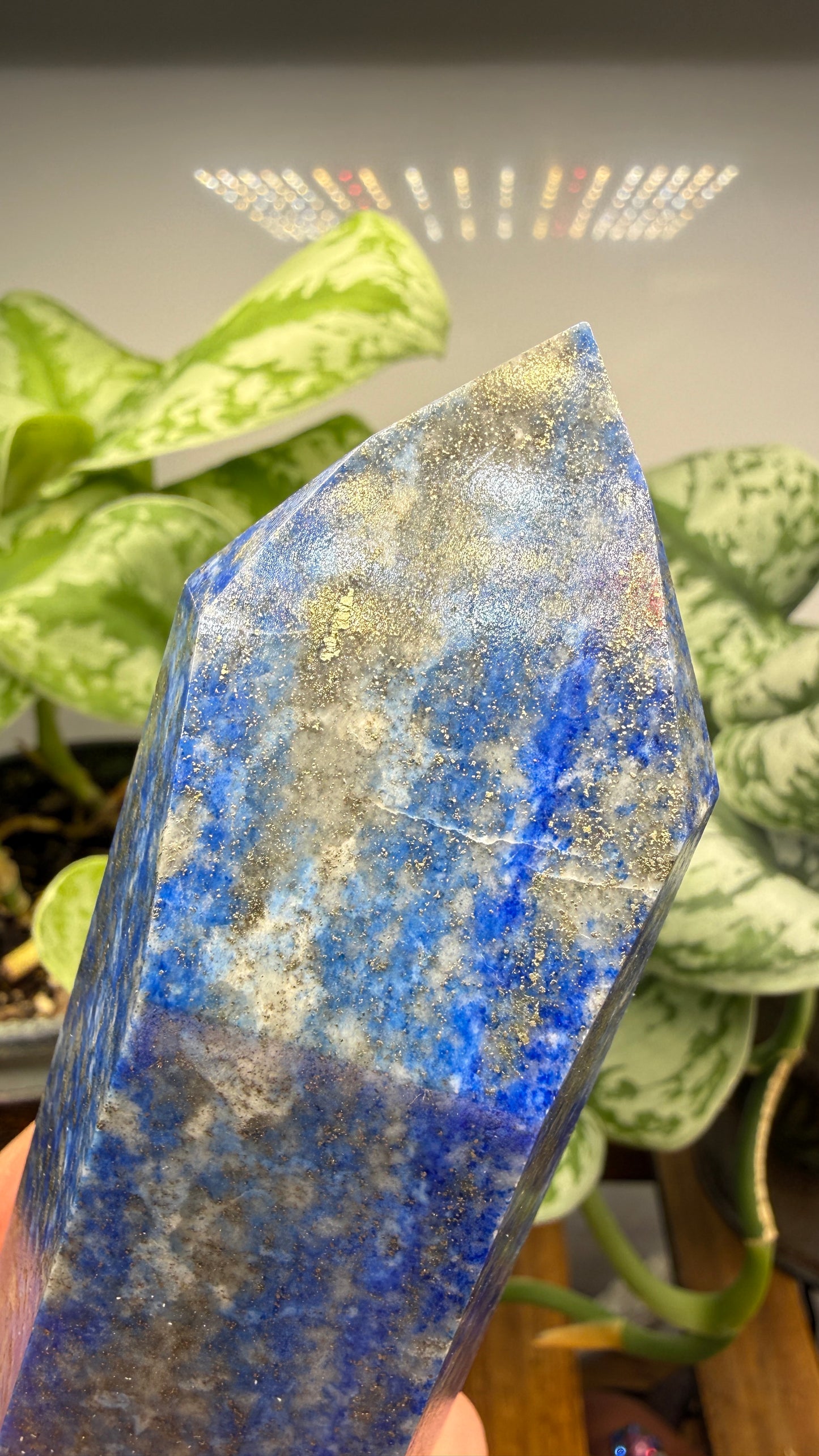 Lapis Lazuli Tower (Isis Cut)- 4.25 inches