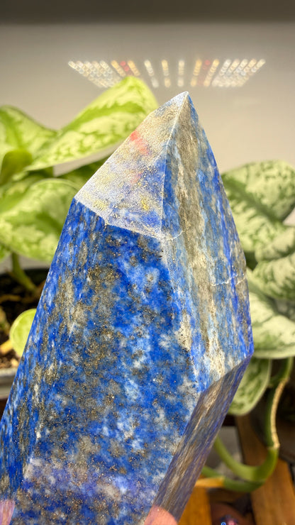 Lapis Lazuli Tower (Isis Cut)- 4.25 inches