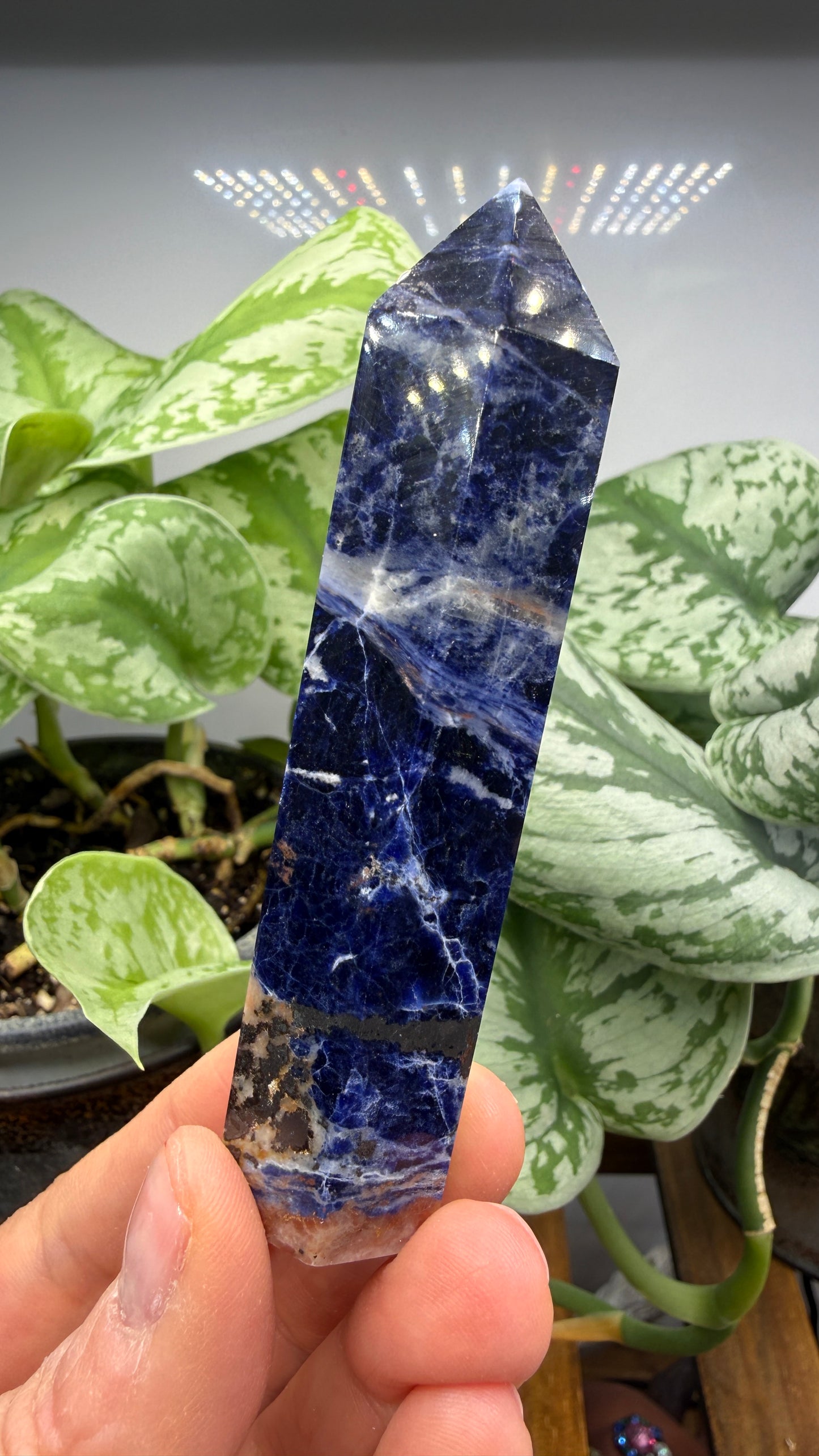 Sodalite Tower/Point- 3.625 inch
