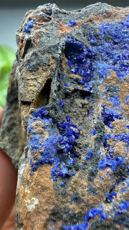 Azurite- Morenci Mine, Morenci, Greenlee County, Arizona, USA