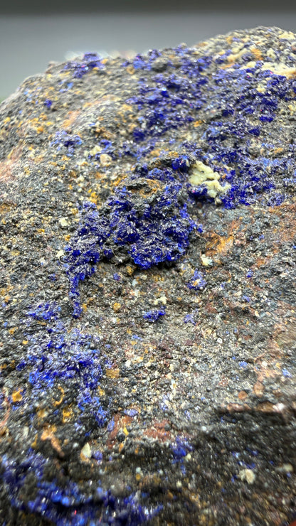 Azurite- Morenci Mine, Morenci, Greenlee County, Arizona, USA