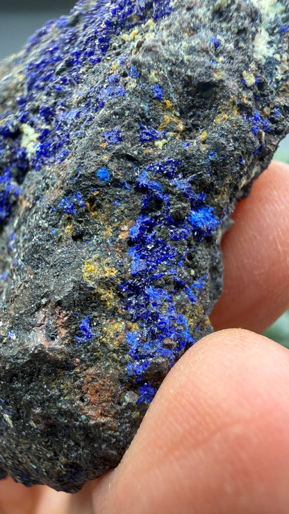 Azurite- Morenci Mine, Morenci, Greenlee County, Arizona, USA