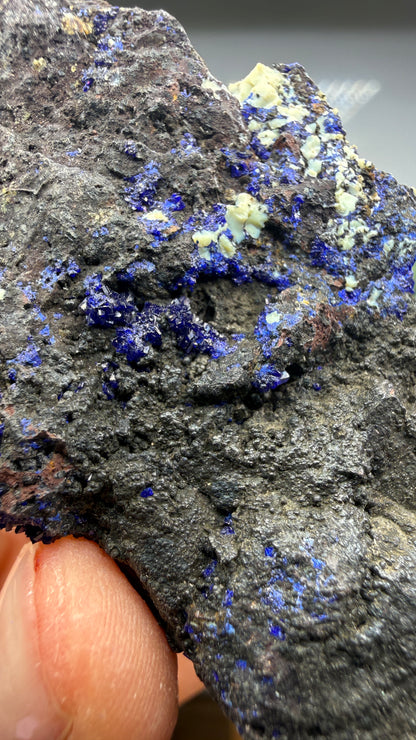 Azurite, Malachite- Morenci Mine, Morenci, Greenlee County, Arizona, USA