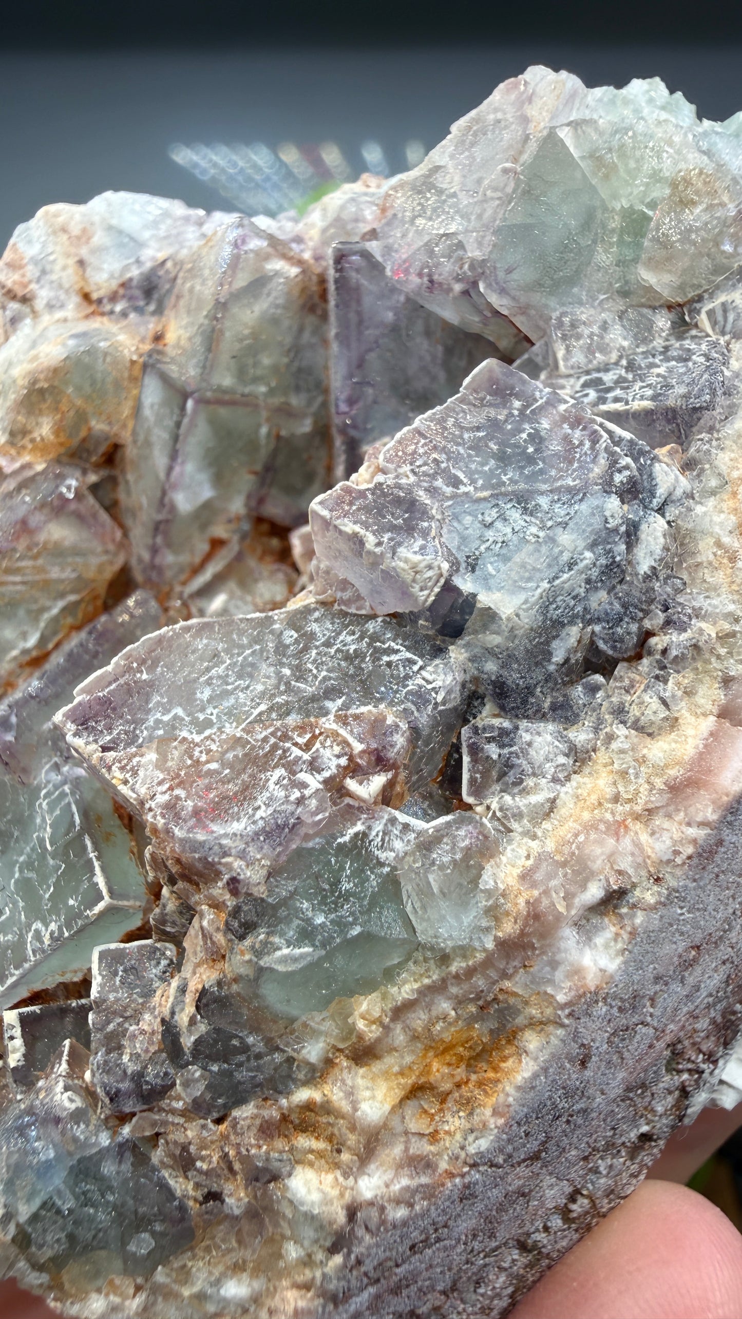 Fluorite- Blanchard Mine, Bingham, Hansonburg District, Socorro County, New Mexico, USA