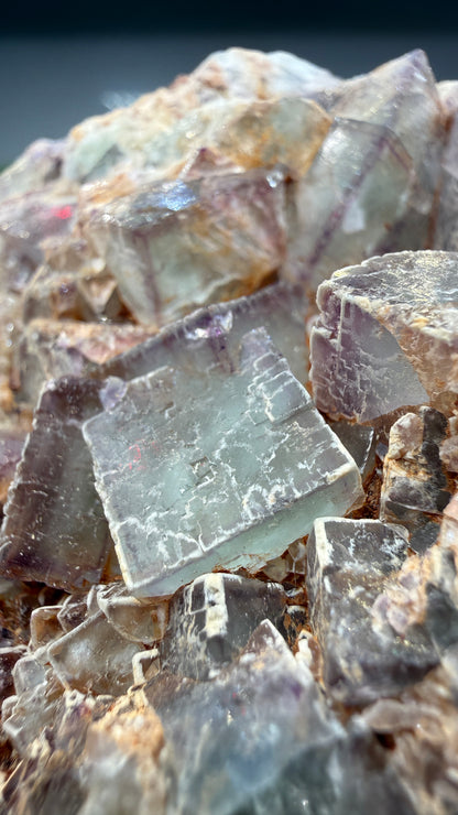 Fluorite- Blanchard Mine, Bingham, Hansonburg District, Socorro County, New Mexico, USA