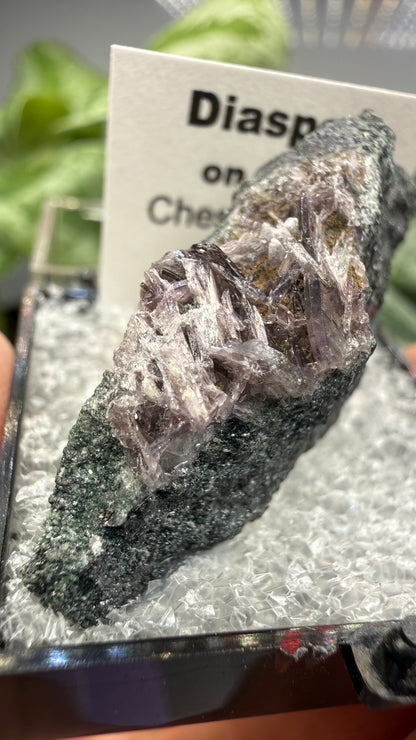 Diaspore- Chester Emery Mines, Chester, Hampden County, Massachusetts, USA