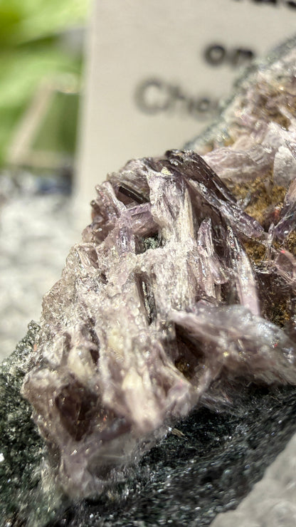 Diaspore- Chester Emery Mines, Chester, Hampden County, Massachusetts, USA
