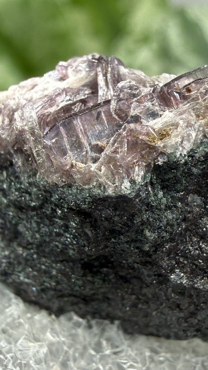 Diaspore- Chester Emery Mines, Chester, Hampden County, Massachusetts, USA
