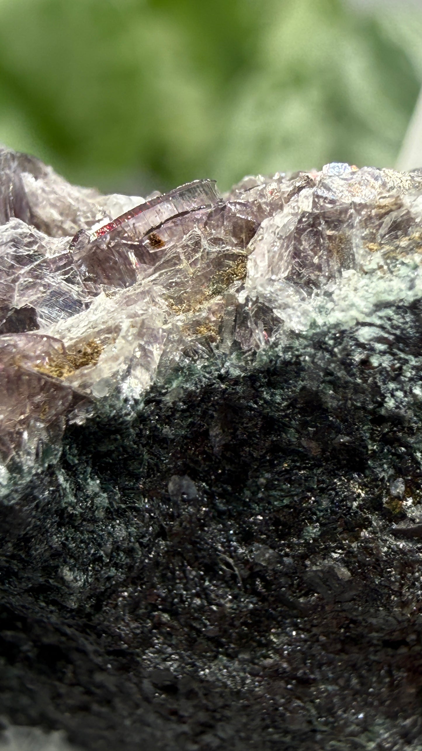 Diaspore- Chester Emery Mines, Chester, Hampden County, Massachusetts, USA