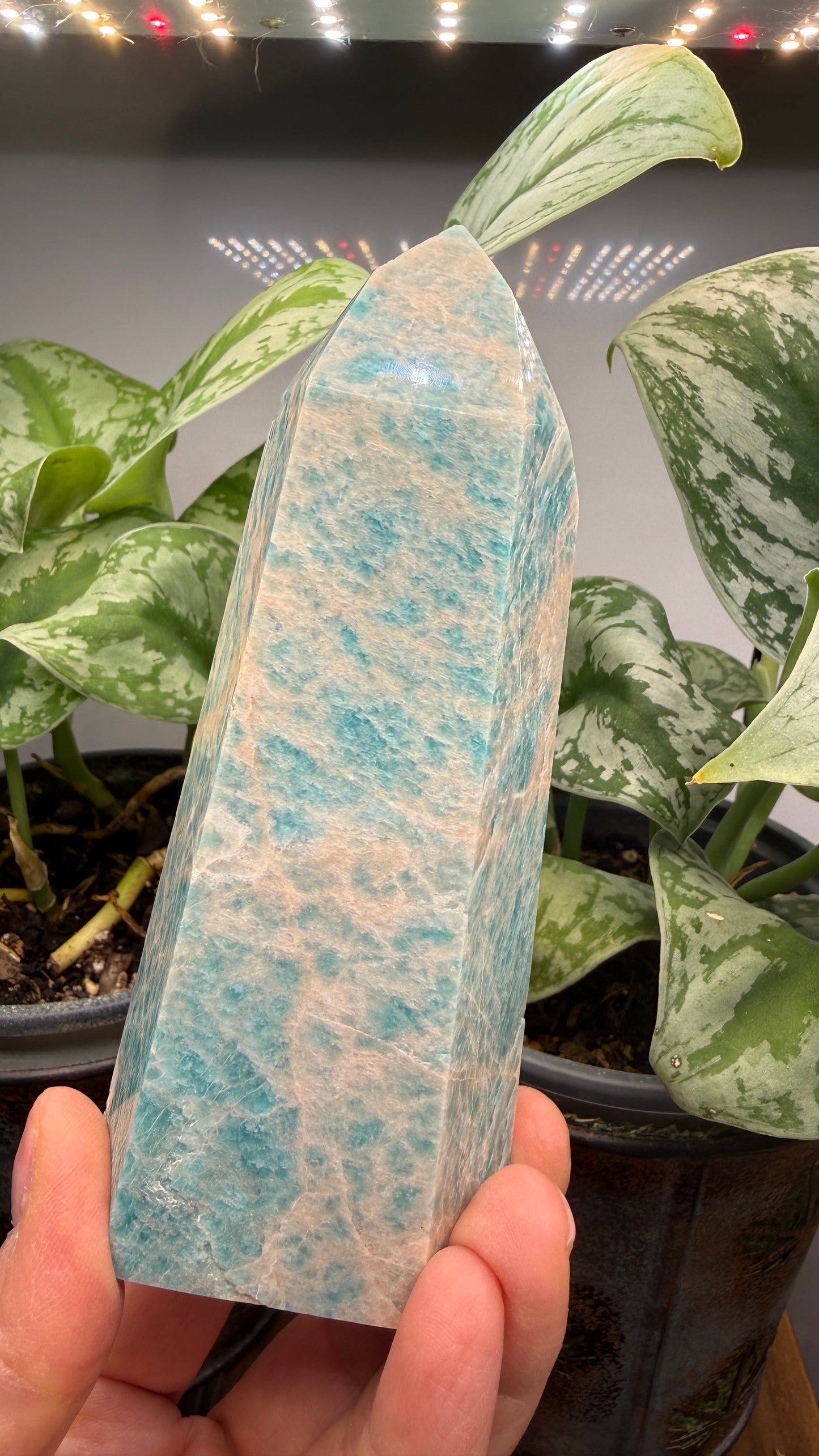 Amazonite Tower- 5.25" inch tall