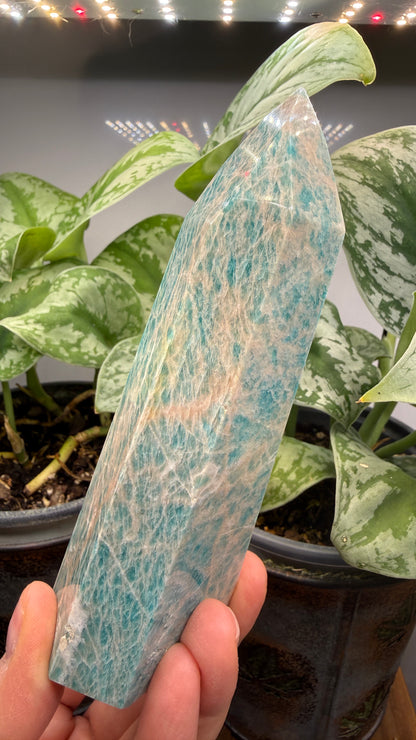 Amazonite Tower- 5.25" inch tall