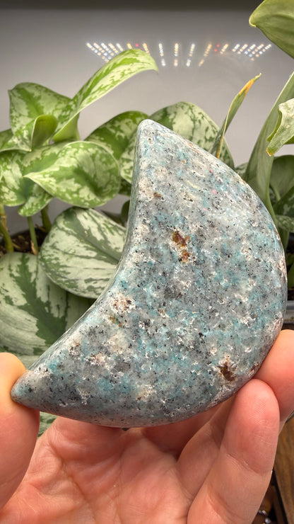 Amazonite Moon- 2.25" inches