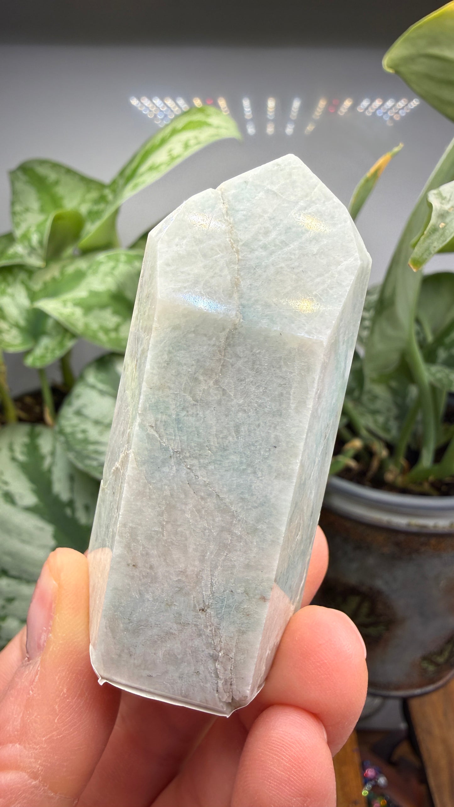 Amazonite Tower/Point (Isis Cut)- 2.5" inch tall