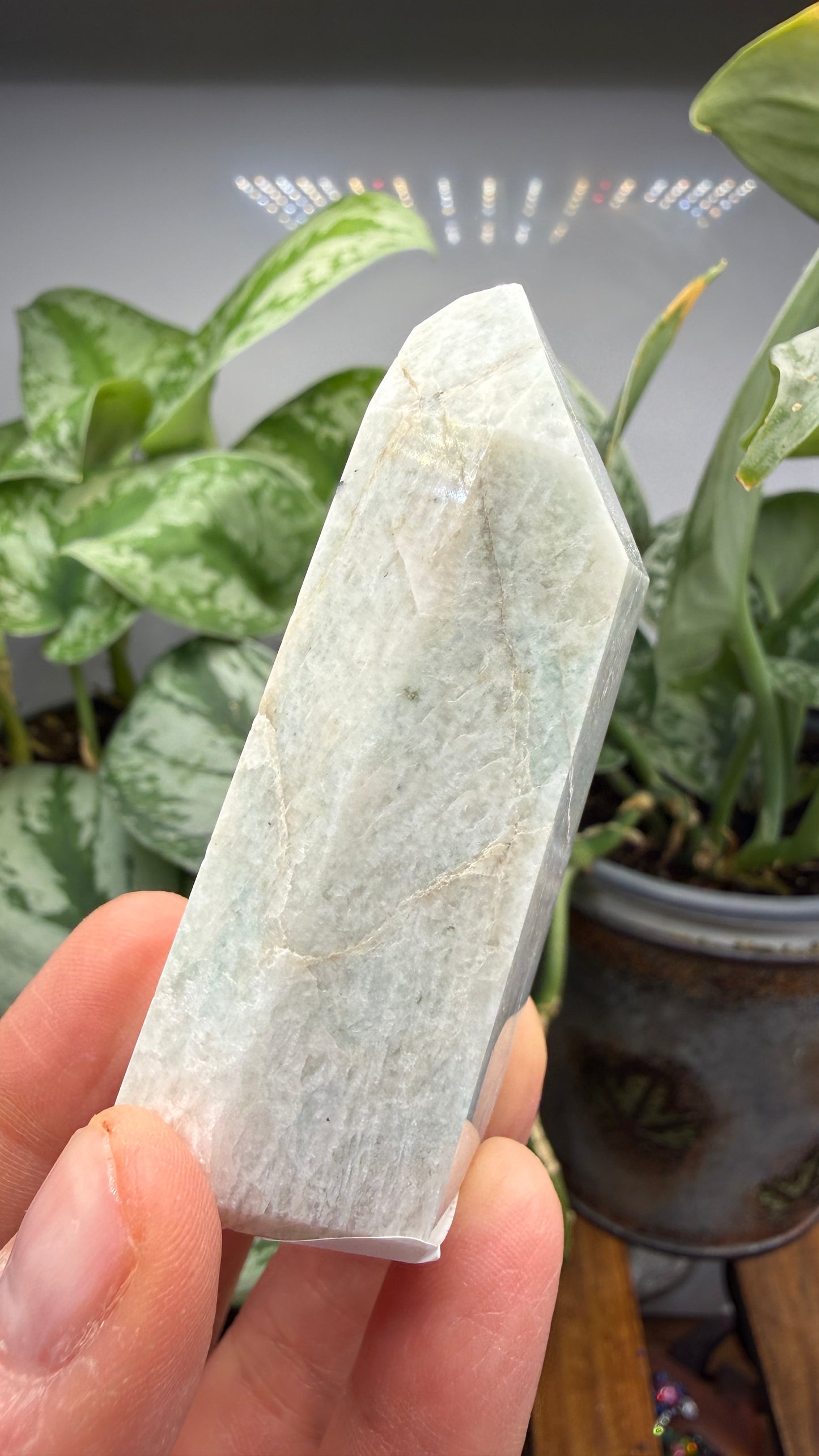 Amazonite Tower/Point (Isis Cut)- 2.5" inch tall