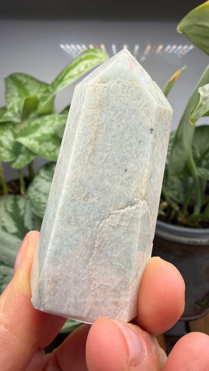 Amazonite Tower/Point (Isis Cut)- 2.5" inch tall