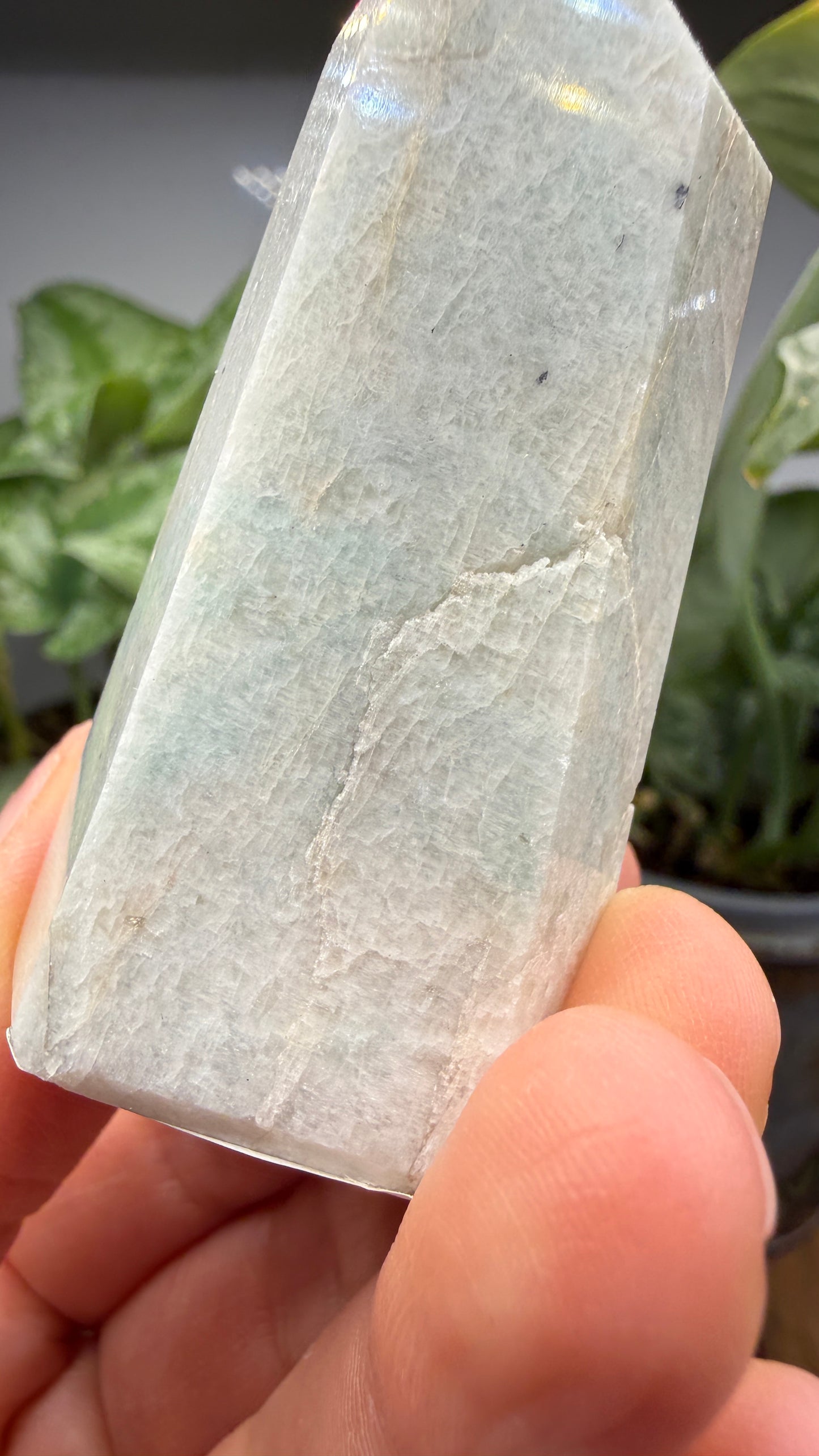 Amazonite Tower/Point (Isis Cut)- 2.5" inch tall