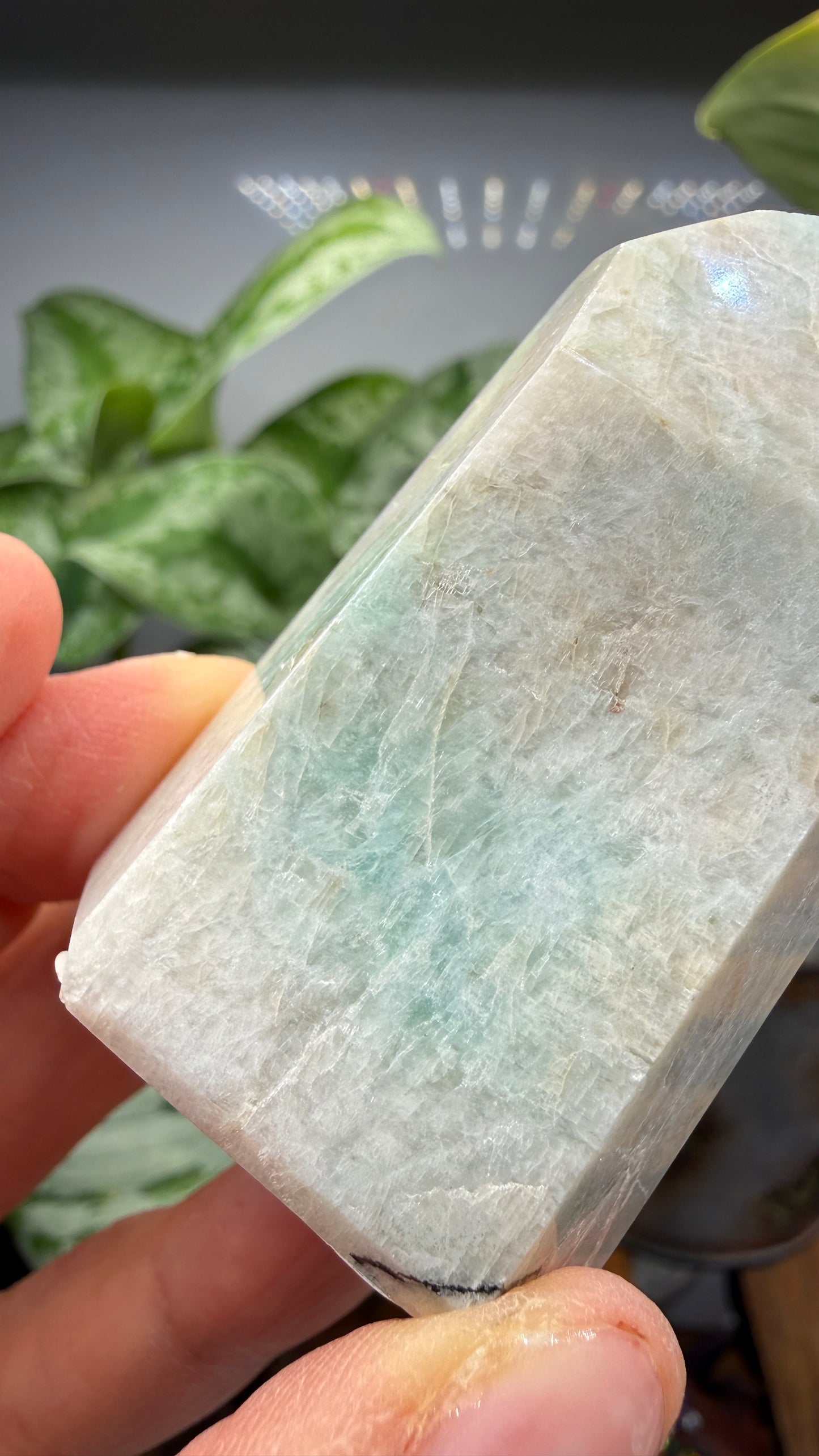 Amazonite Tower/Point (Isis Cut)- 2.25" inch tall