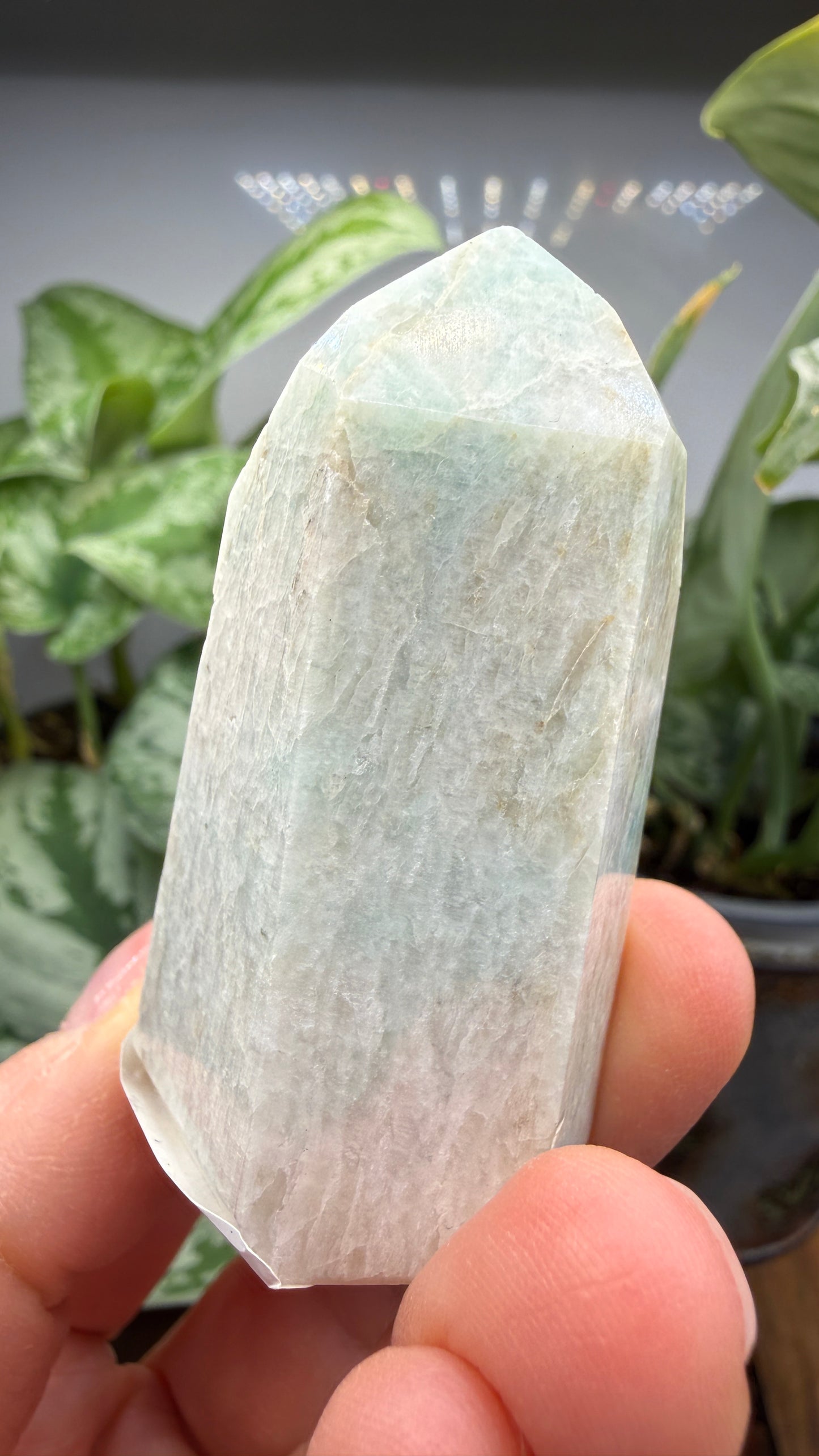 Amazonite Tower/Point (Isis Cut)- 2.25" inch tall