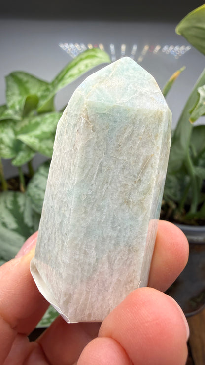 Amazonite Tower/Point (Isis Cut)- 2.25" inch tall
