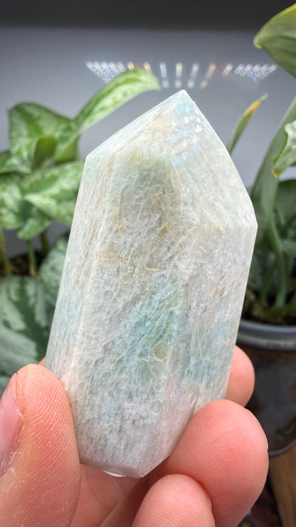 Amazonite Tower/Point (Isis Cut)- 2.25" inch tall