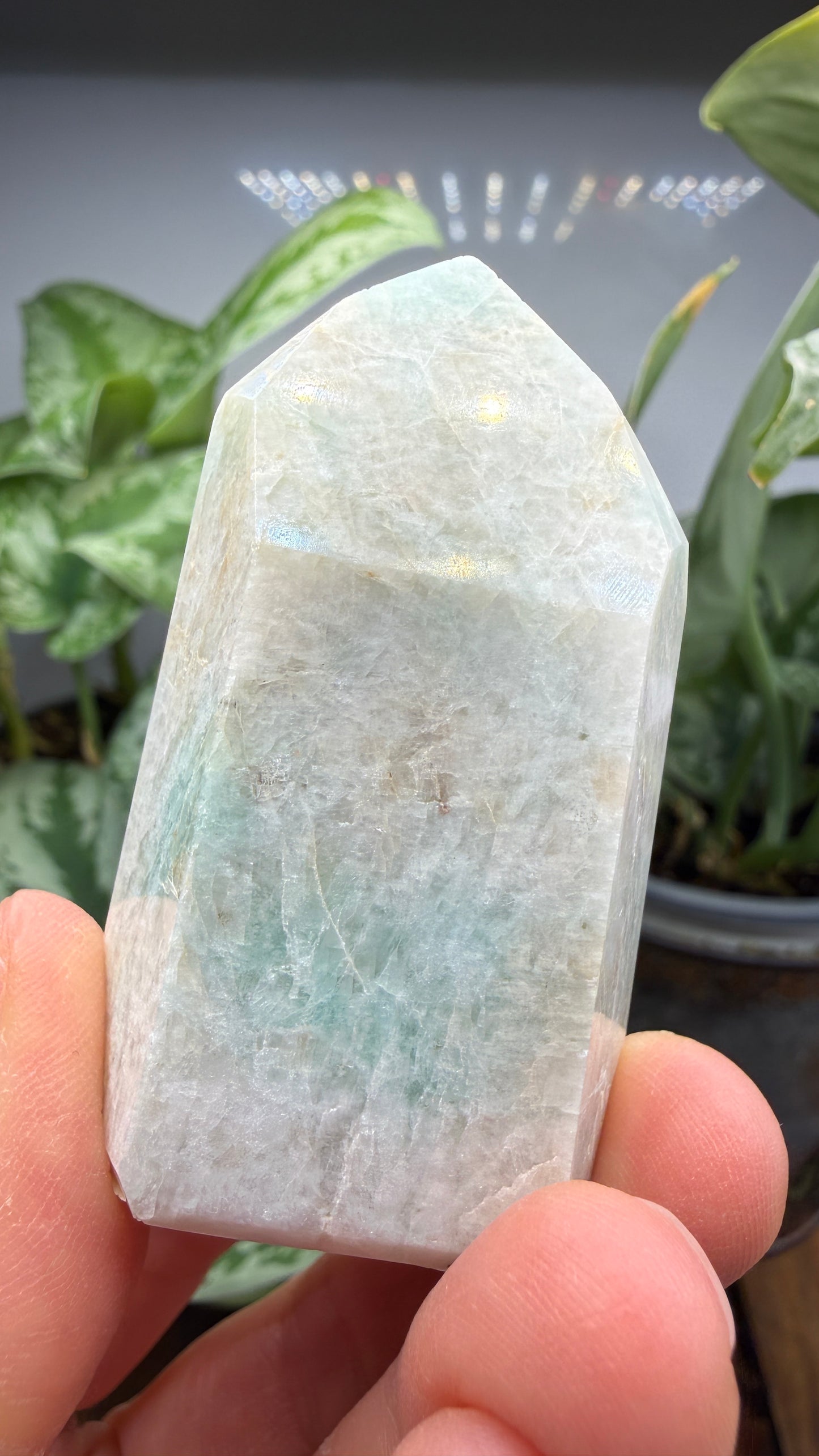 Amazonite Tower/Point (Isis Cut)- 2.25" inch tall