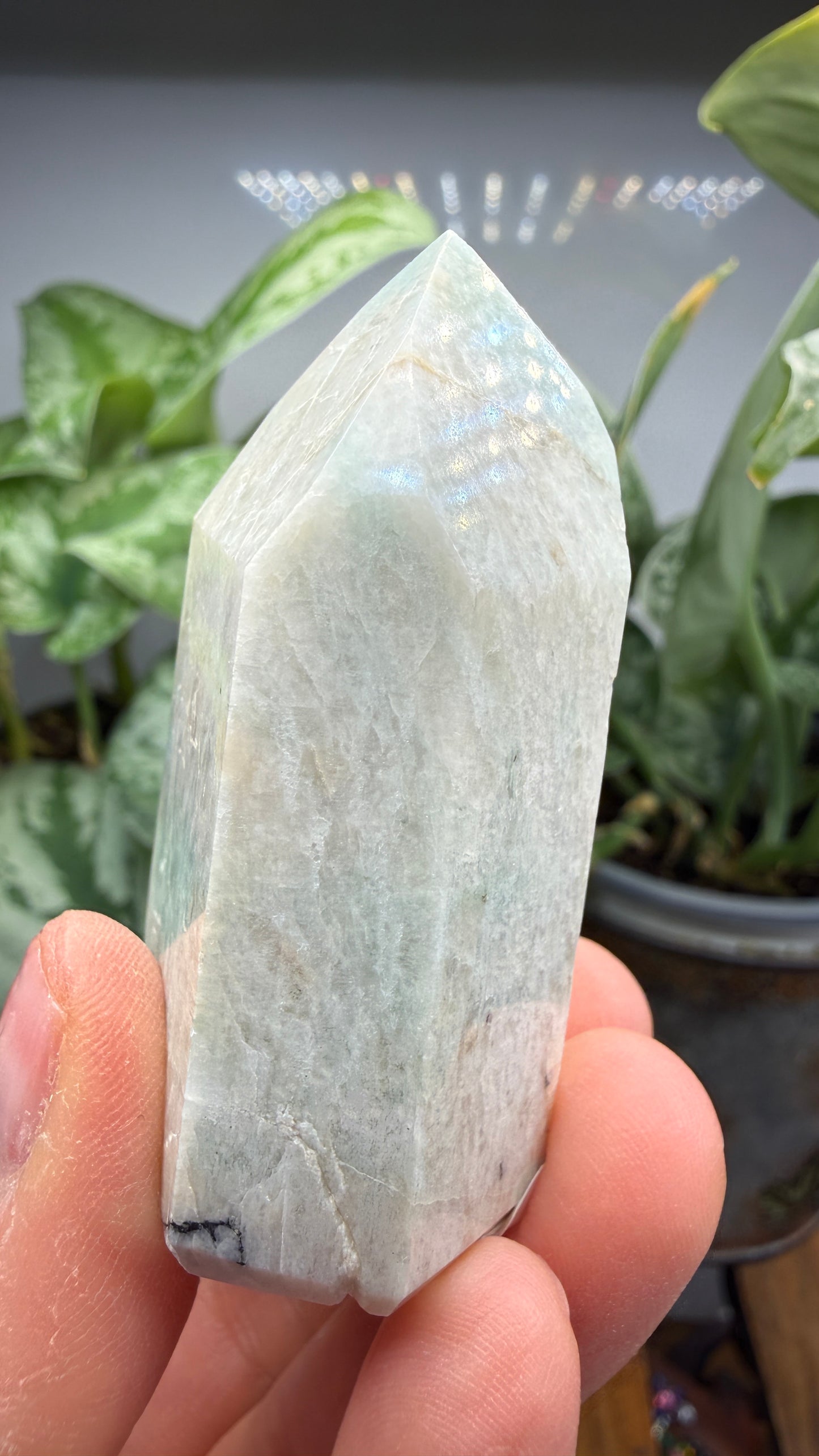 Amazonite Tower/Point (Isis Cut)- 2.25" inch tall