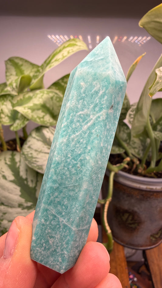 Amazonite Tower- 3.25" inch tall