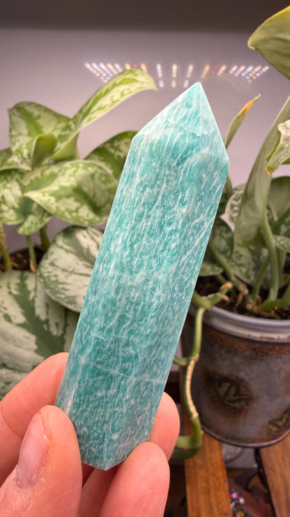 Amazonite Tower- 3.25" inch tall