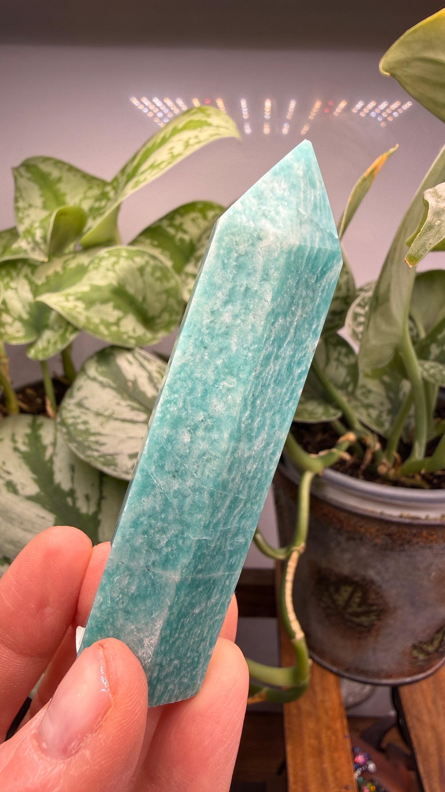 Amazonite Tower- 3.25" inch tall