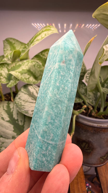 Amazonite Tower- 3.25" inch tall