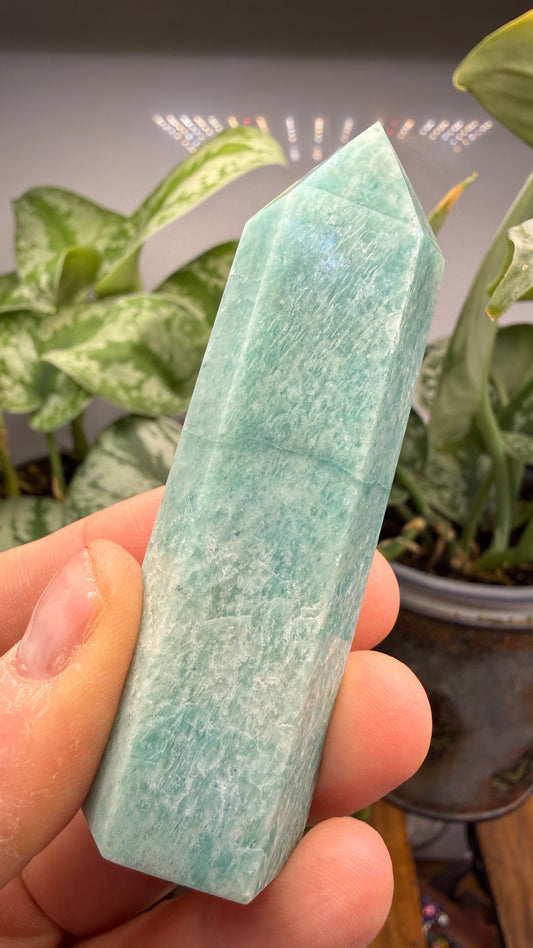 Amazonite Tower- 3.1" inch tall