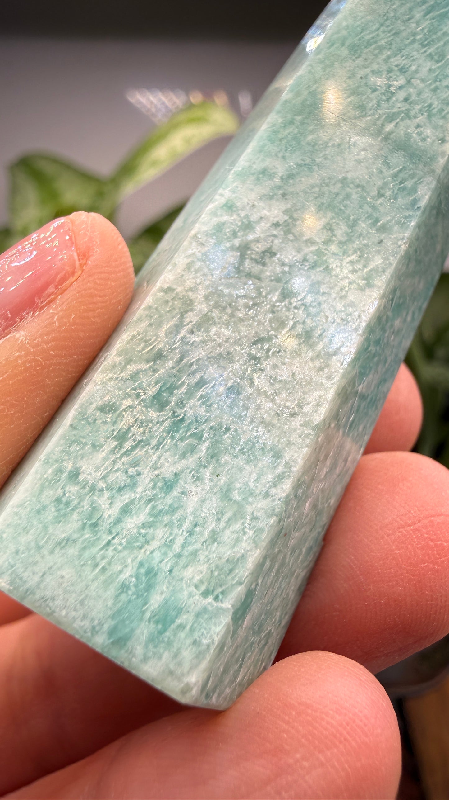 Amazonite Tower- 3.1" inch tall