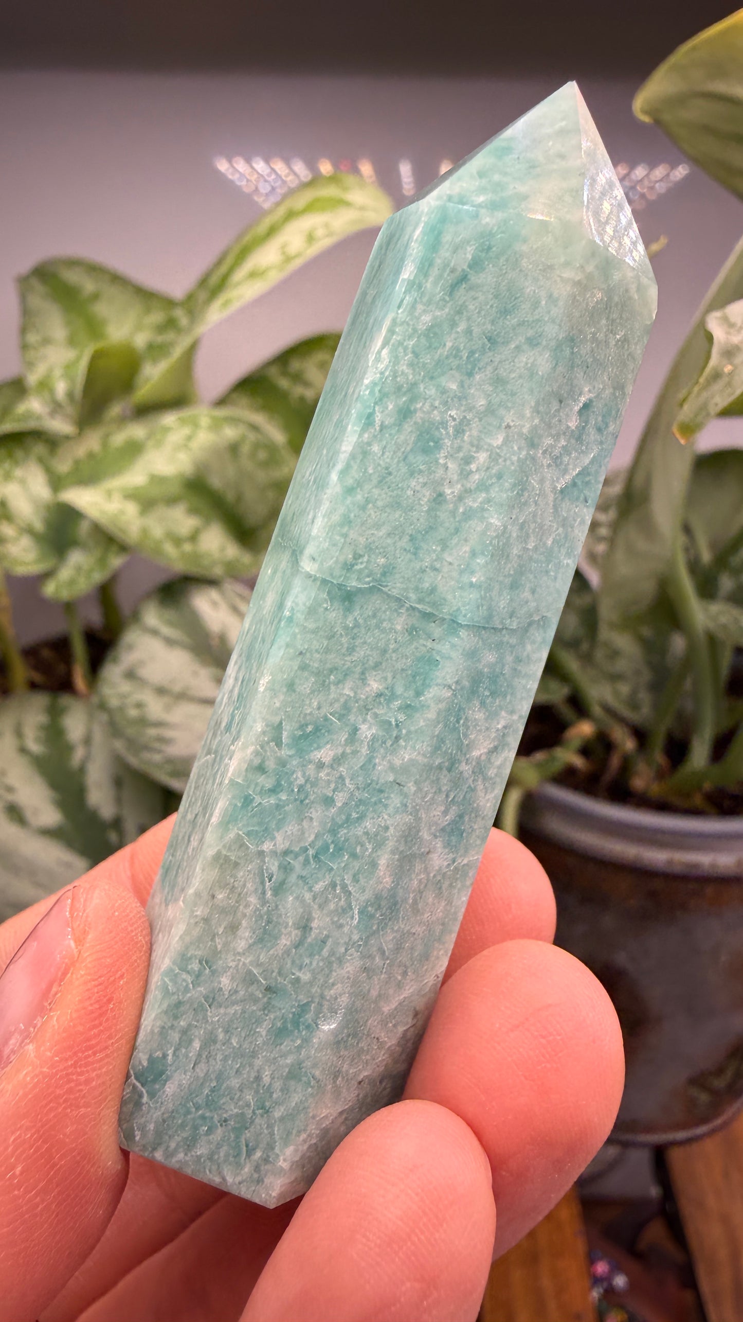 Amazonite Tower- 3.1" inch tall