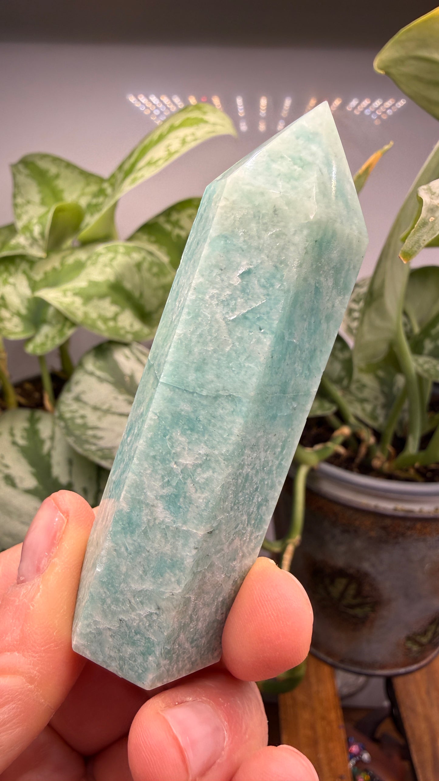 Amazonite Tower- 3.1" inch tall