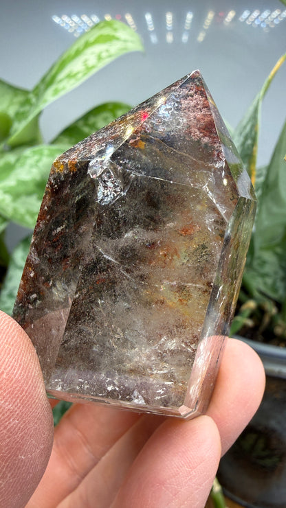 Garden Quartz/Lodolite Point- 2" inches tall