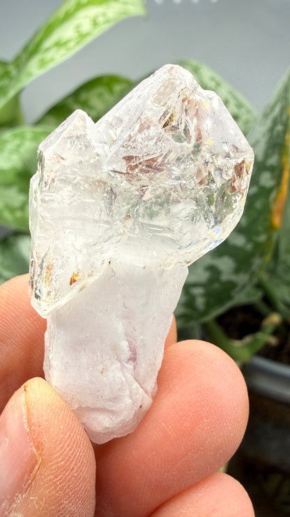 Petroleum Quartz Sceptre ("Firefly Quartz")- Madirobe, Antsalova District, Melaky, Madagascar