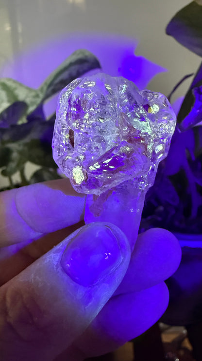 Petroleum Quartz Sceptre ("Firefly Quartz")- Madirobe, Antsalova District, Melaky, Madagascar