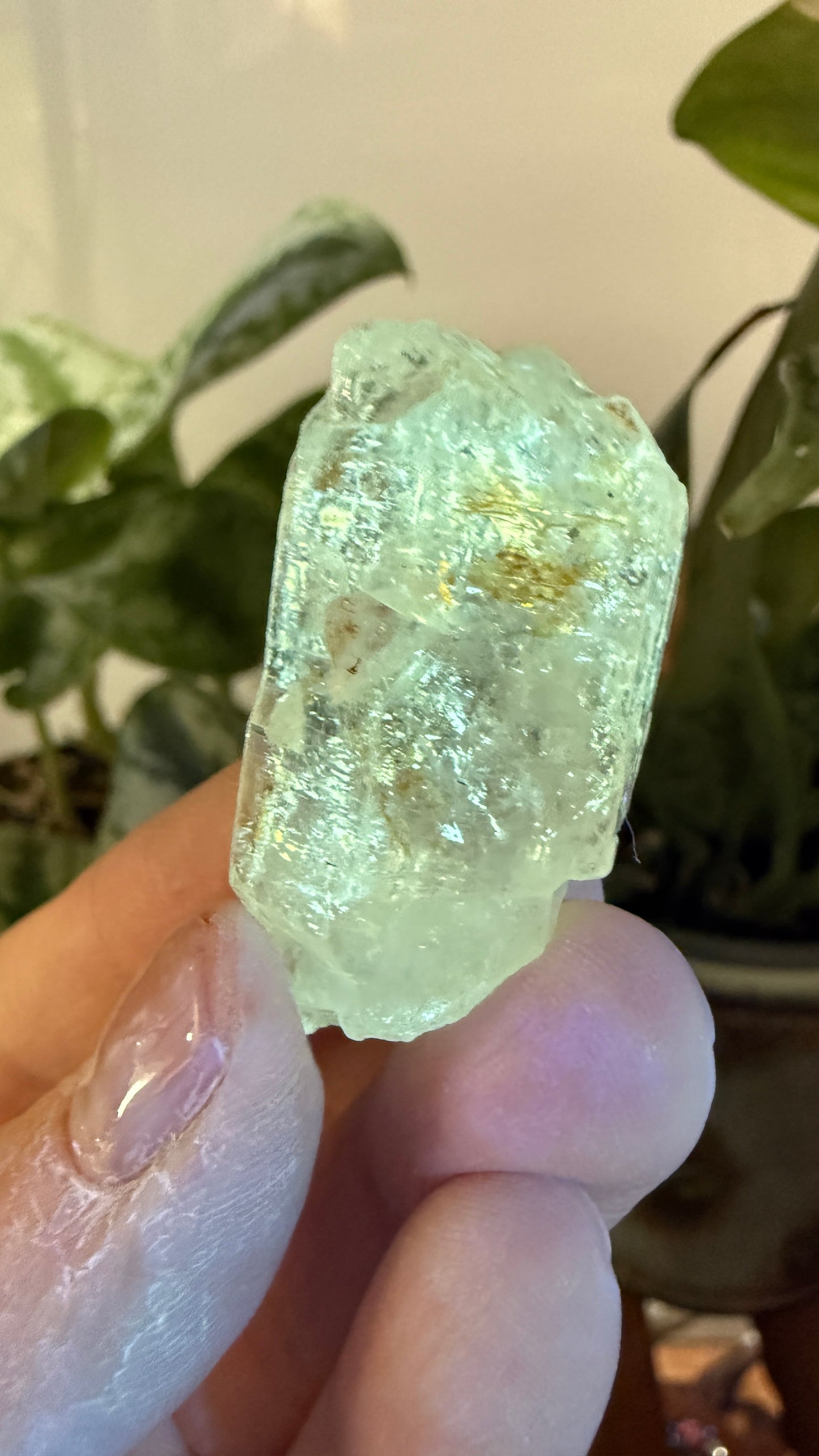 Petroleum Quartz ("Firefly Quartz")- Madirobe, Antsalova District, Melaky, Madagascar
