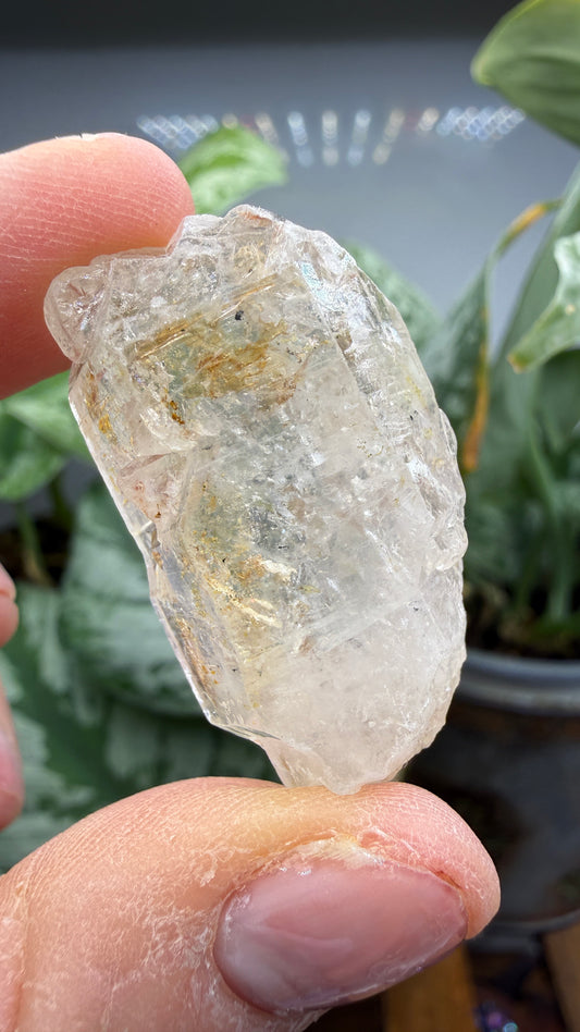 Petroleum Quartz ("Firefly Quartz")- Madirobe, Antsalova District, Melaky, Madagascar