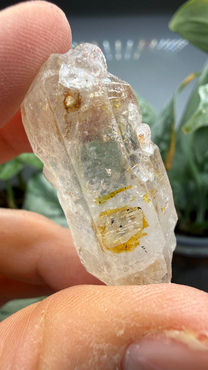 Petroleum Quartz ("Firefly Quartz")- Madirobe, Antsalova District, Melaky, Madagascar