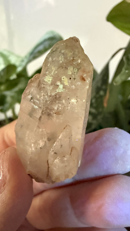 Petroleum Quartz ("Firefly Quartz")- Madirobe, Antsalova District, Melaky, Madagascar